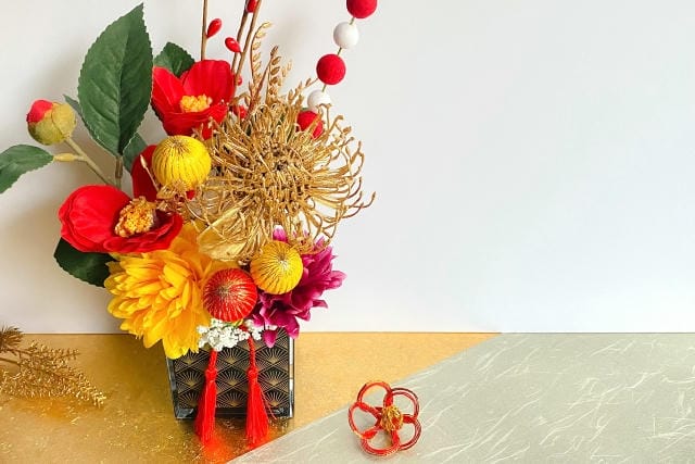 正月の花飾りはいつまで飾る？飾る期間の目安と種類による違い